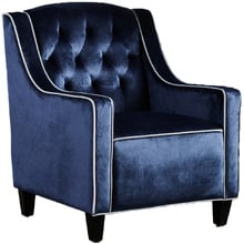 Lara Tufted New Velvet Armchair